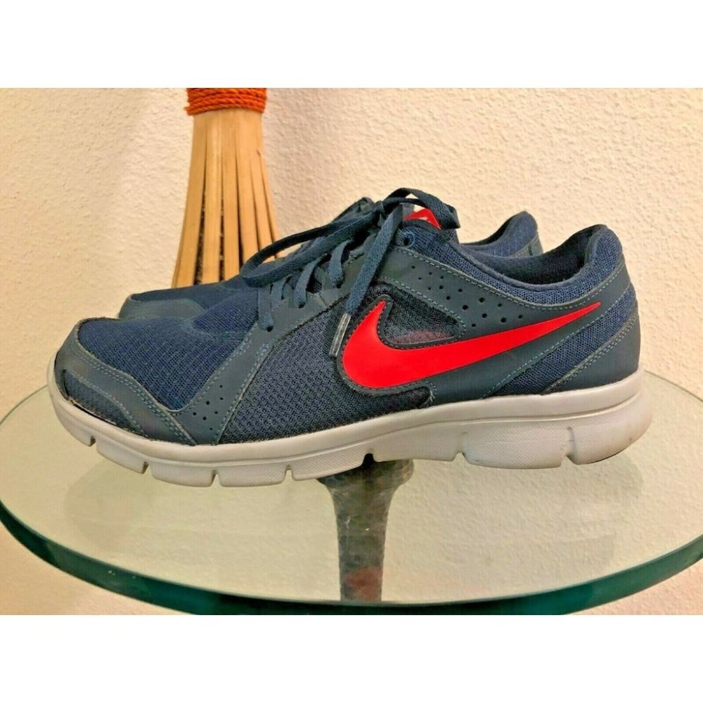 Nike Flex Experience Run 2 MEN Size 10 Blue Red
